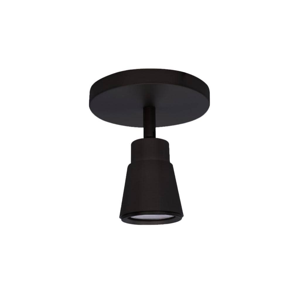 White Aluminum LED Monopoint Light with Acrylic Diffuser