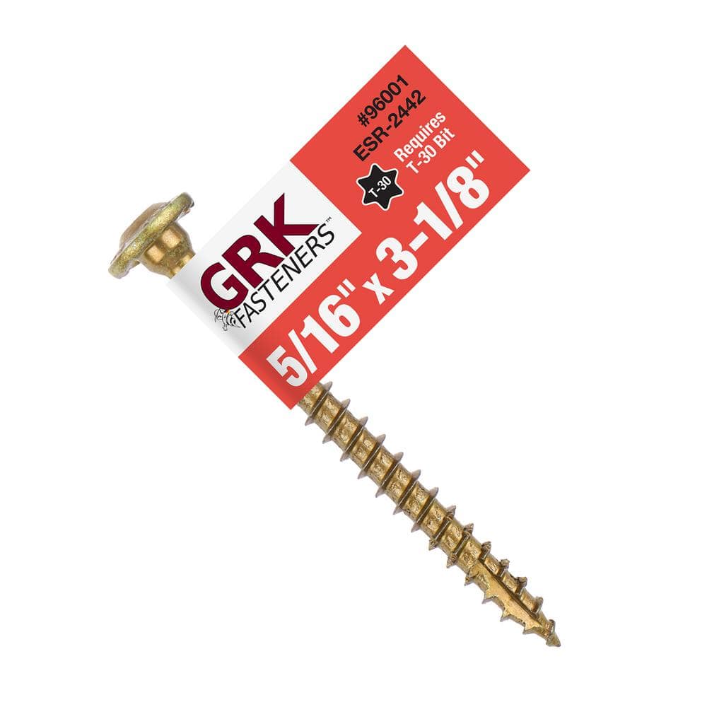 GRK Fasteners 5/16 in. x 31/8 in. RSS Star Drive Washer Head