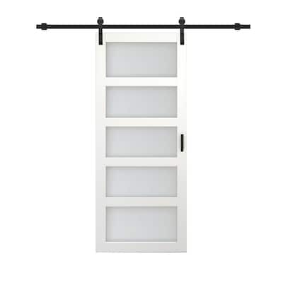 White - Barn Doors - Interior Doors - The Home Depot