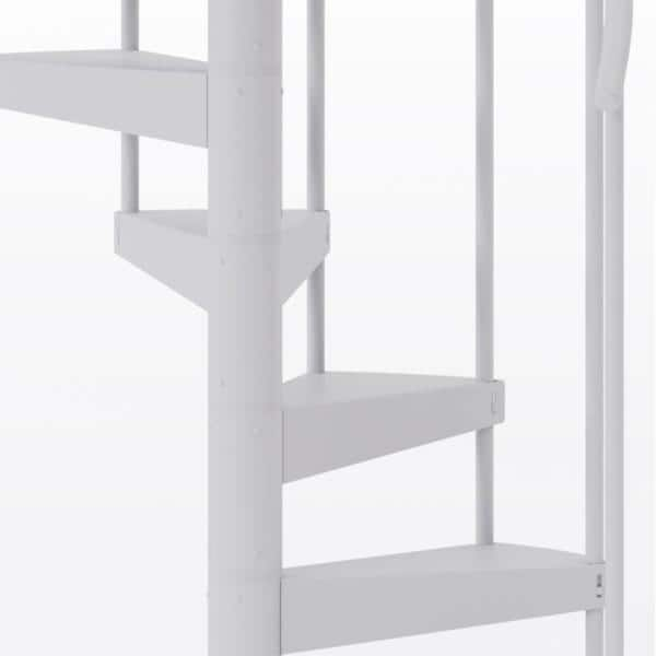 Well Done 1 Home Kits Small Spaces - Ocean View with Spiral Stairs -  Assembled Size 12'W x 8'D x 16'H 