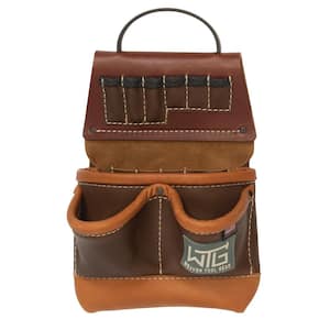 Leather Trimmer Pro Left Pouch Leather Brown