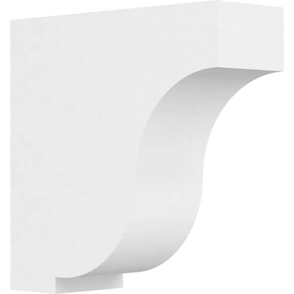 Ekena Millwork Standard Van Buren 3.5 in. W x 10 in. H x 10 in. D Signature Urethane Polyurethane Bracket