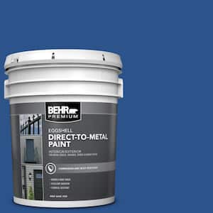 5 gal. #P520-7 Flashy Sapphire Eggshell Direct to Metal Interior/Exterior Paint