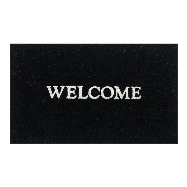 Better Trends Glow Coir 18 in. x 30 in. 100% Coir Glowing Welcome Door Mat