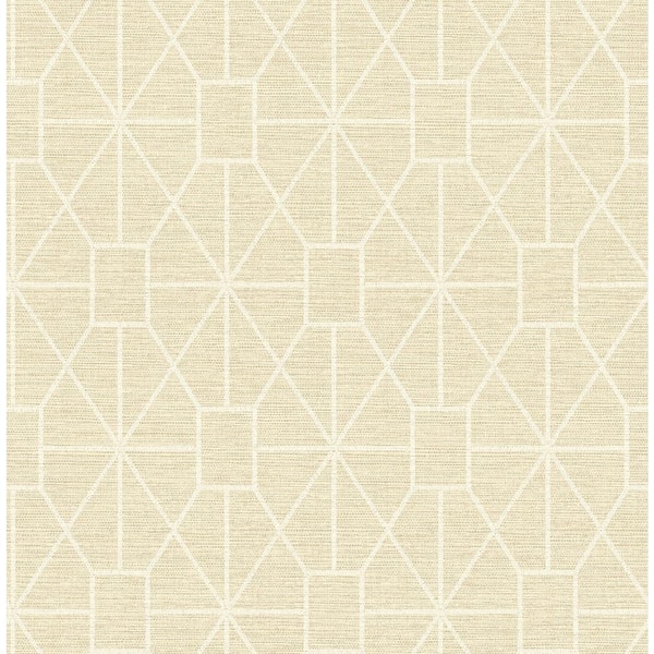 Advantage Stevenson Trellis Multi-Colored Non Pasted Non Woven Wallpaper