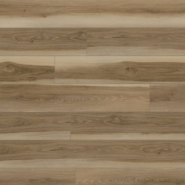 Watson Gold 20 MIL x 7 in. x 48 in. Waterproof Click Lock Luxury Vinyl Plank Flooring (23.77 sq. ft. /Case)