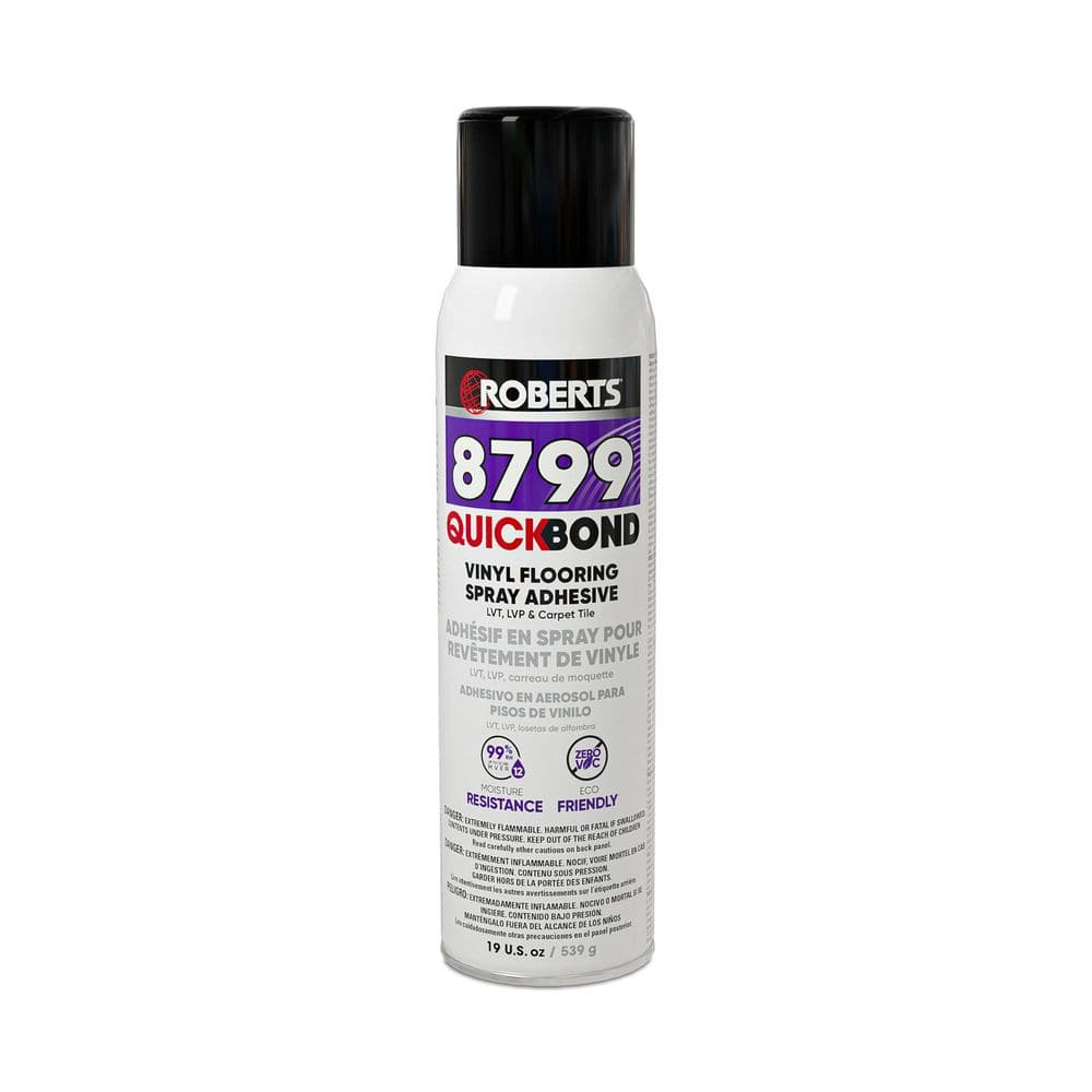 ボンドです ROBERTS 8799 Quickbond 19 oz. 2-Hour Dry Time Vinyl Floor Spray