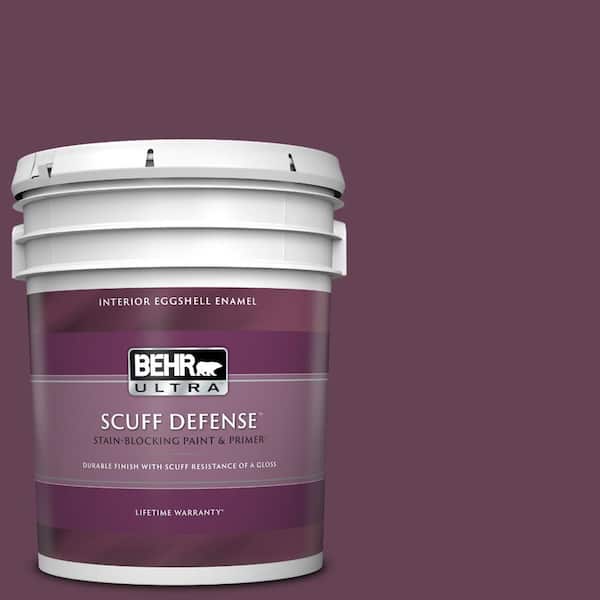 BEHR ULTRA 5 gal. #S-G-690 Delicious Berry Extra Durable Eggshell Enamel Interior Paint & Primer