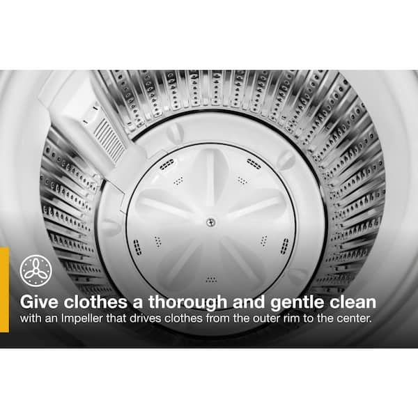 Whirlpool - 1.6 cu.ft Electric Stacked Laundry Center 6 Wash cycles and AutoDry