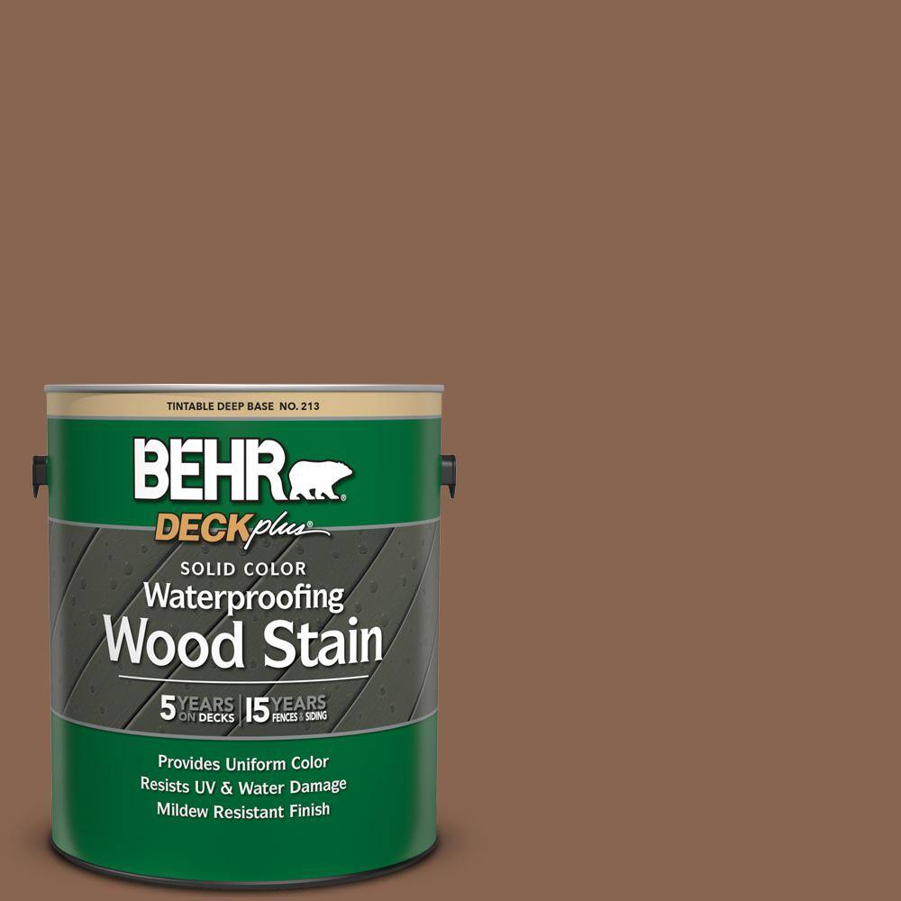 1 gal. #PPU3-17 Clay Pot Solid Color Waterproofing Exterior Wood Stain