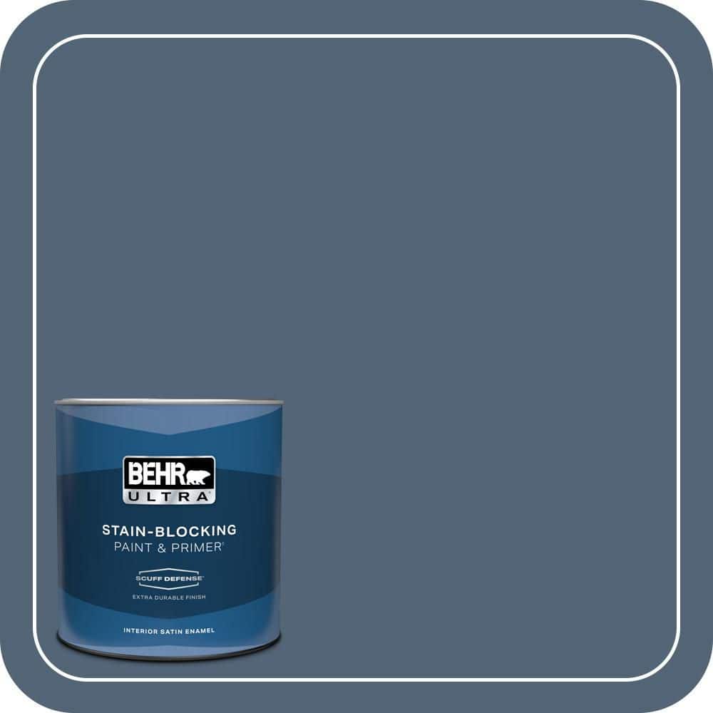 1 qt. #570F-6 Mood Indigo Extra Durable Satin Enamel Interior Paint & Primer price history on PriceWatchPro
