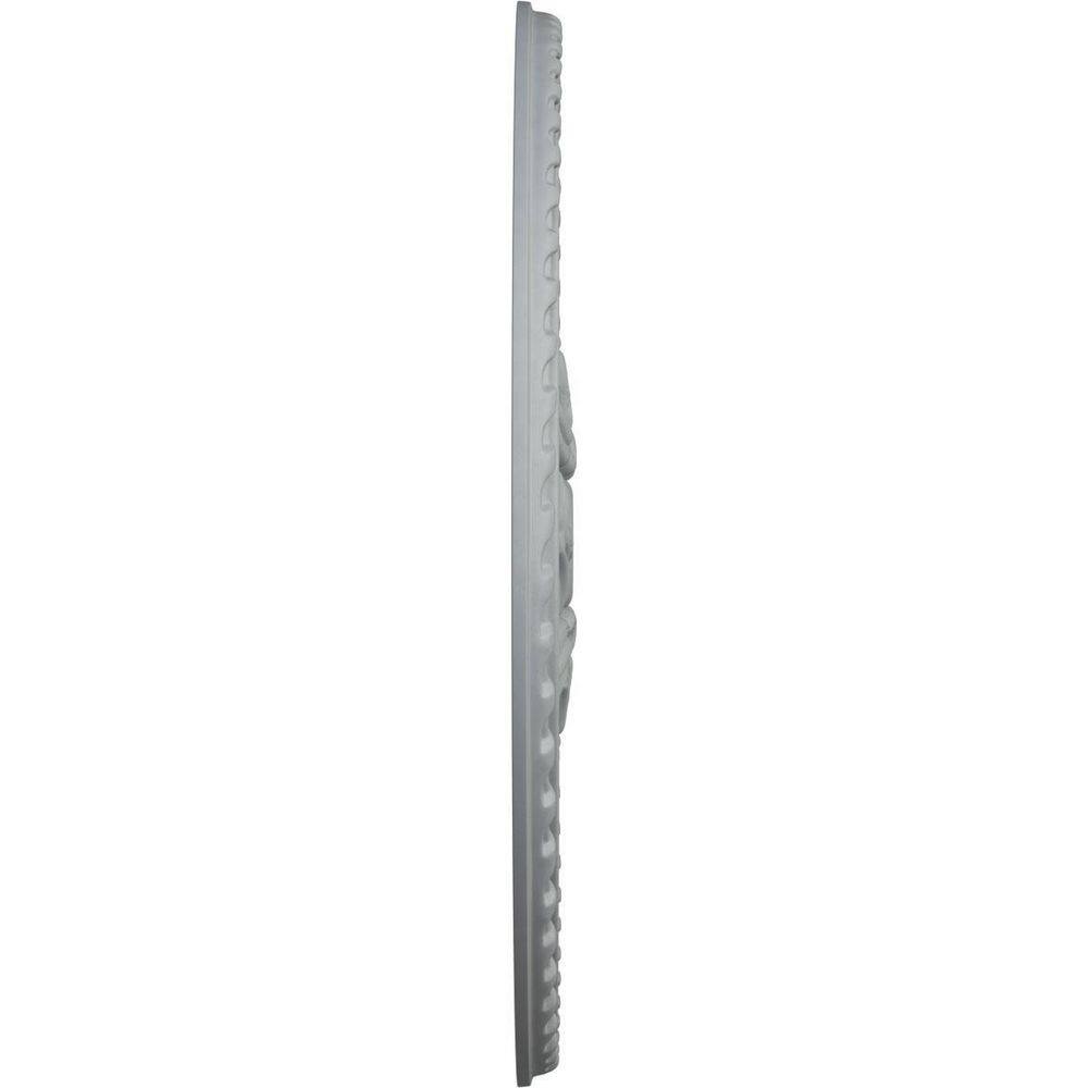 Bradford Primed Gray Urethane Ceiling Medallion, 32.63 inches