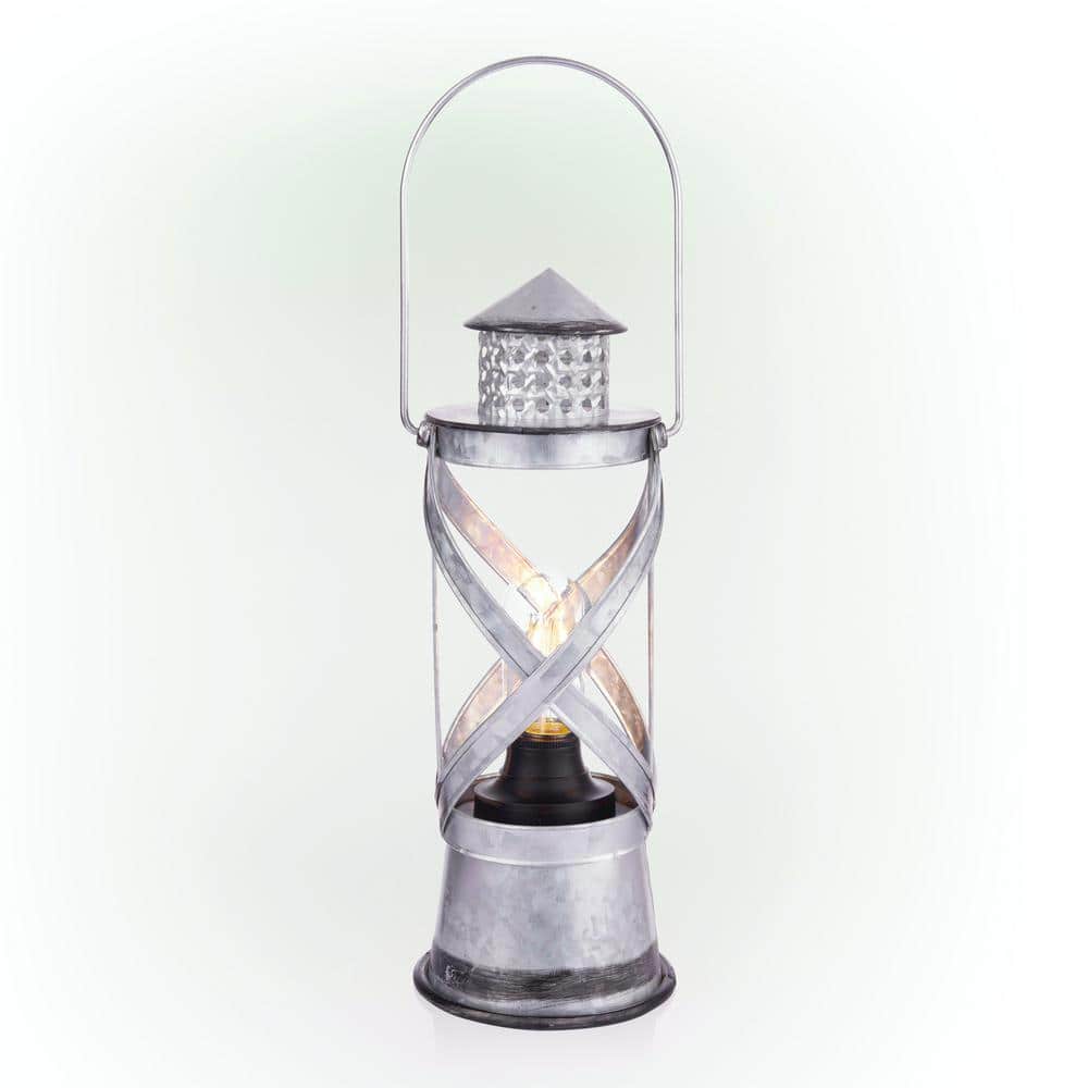 Alpine Corporation 15 in. H Indoor/Outdoor Vintage Metal