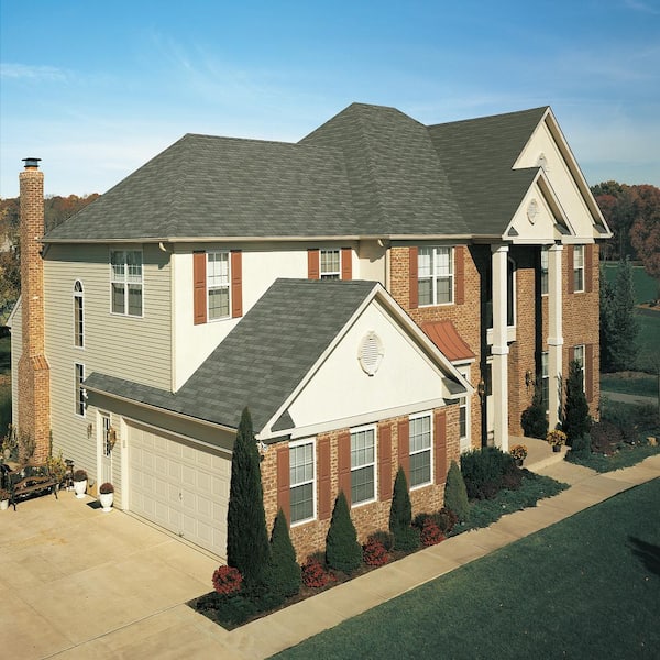 Royal Sovereign Slate Algae Resistant 3-Tab Roofing Shingles (33.33 sq. ft. per. Bundle) (26-Pieces)