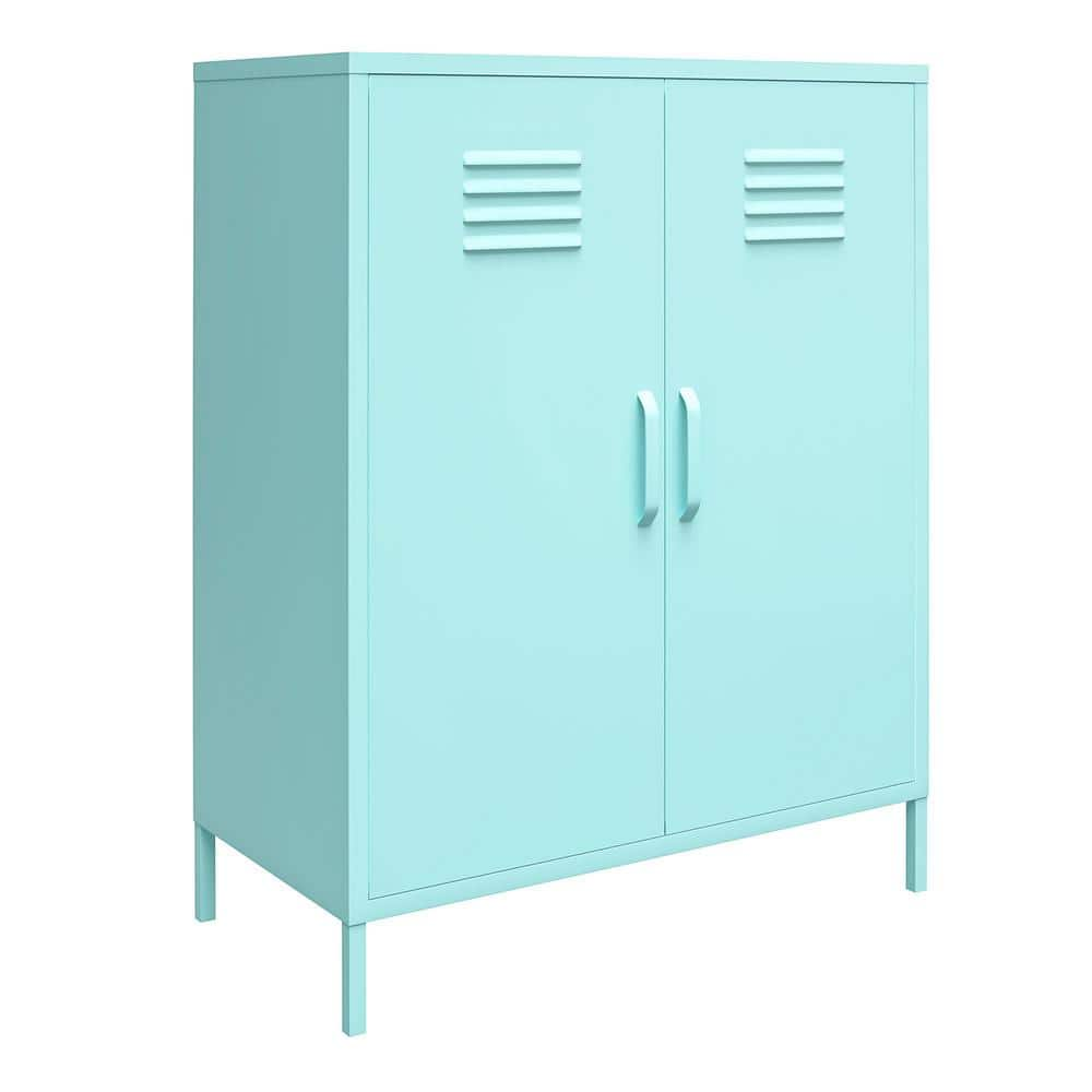 Novogratz Cache Mint 2-Door Metal Locker Storage Cabinet 3384811COM ...