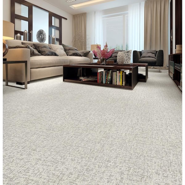 Love Story - Color Baby'S Breath 39 oz. SD Polyester Pattern Beige Installed Carpet