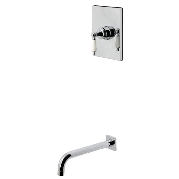 Victorian 1-Handle 1-Spray Tub and Shower Faucet 1.8 GPM in Polished Chrome