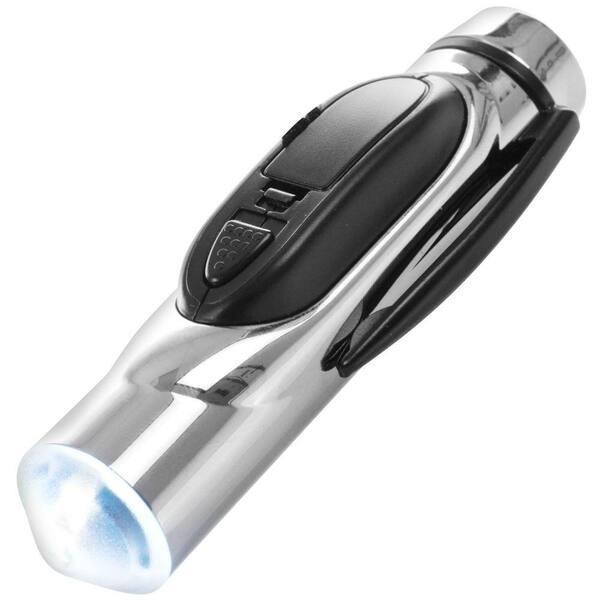 ADG 50X LED Silver Bullet Metal LED Pocket Microscope