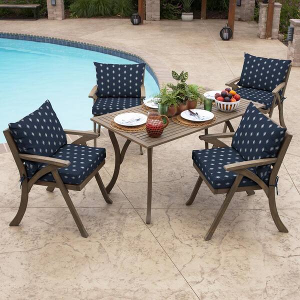 blue diamond bistro set