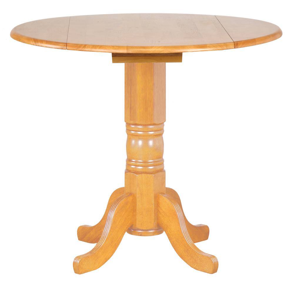 Round dining table PARMA 120 cm light oak