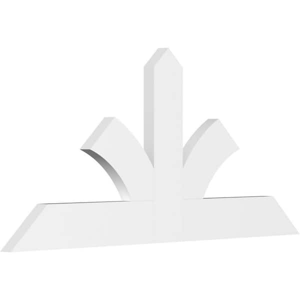 Ekena Millwork Richland 60 in. W x 27.5 in. H x 2 in. D Signature Polyurethane Bracket