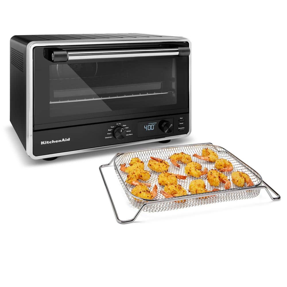 Adept skat Spole tilbage KitchenAid Digital Countertop Oven with Air Fry KCO124BM - The Home Depot