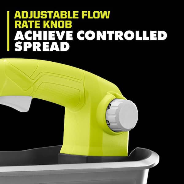 RYOBI ONE+ 18V Power Spreader with 2 Ah Battery & Charger P2420