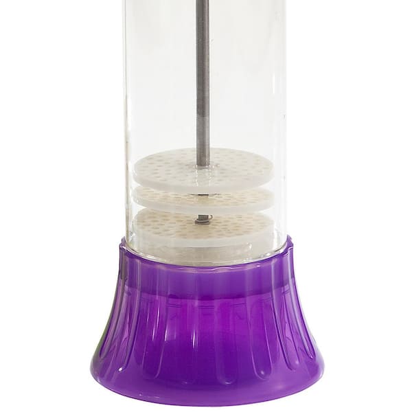 Gourmac Quick Whip Whipped Cream Maker & Milk Frother | Violet, Purple