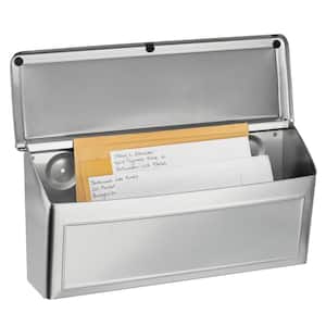 Venice Stainless Steel, Small Wall Mount Mailbox