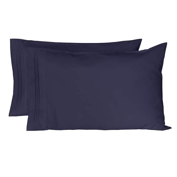 Furinno Angeland Navy Queen Pillowcases (Set of 2)