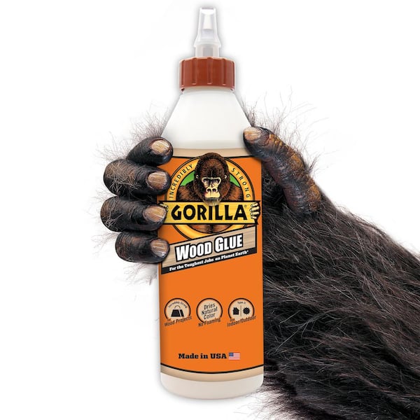 2 pack) Gorilla Glue 4oz Dries Clear Wood Glue Assembled Product