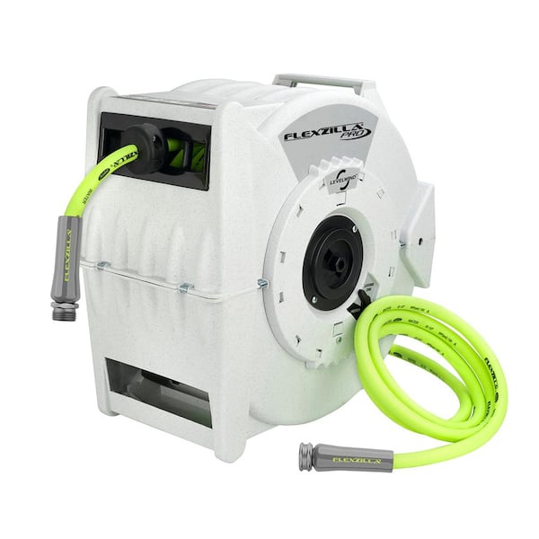 Flexzilla L8340FZ 1/2 in. dia. X 70 ft. Retractible Water Hose Reel with Levelwind Technology - 1