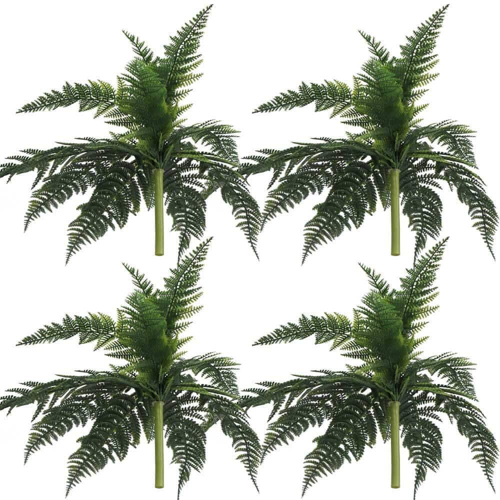 1pc Artificial Fern Leaf Tree- Ideal Decorative Filler For Home