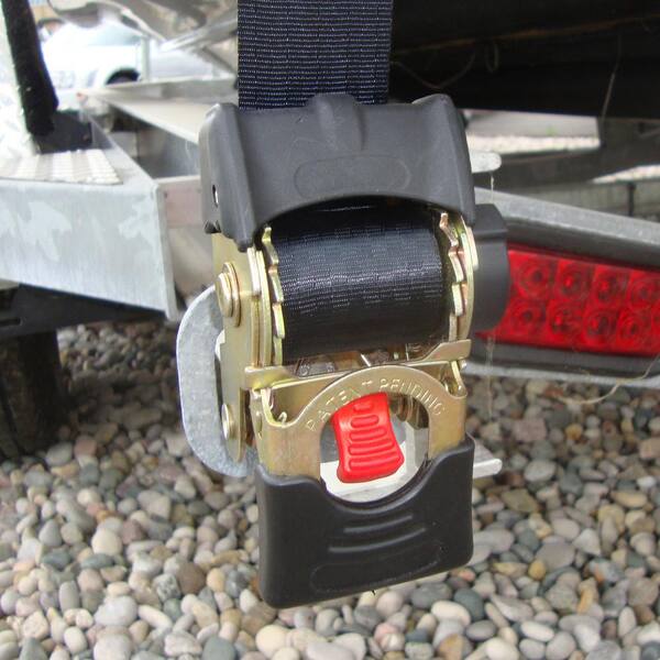 Auto Ratchet Straps 2PC Retractable Ratchet Straps 1 7/8in X 4ft Heavy ...