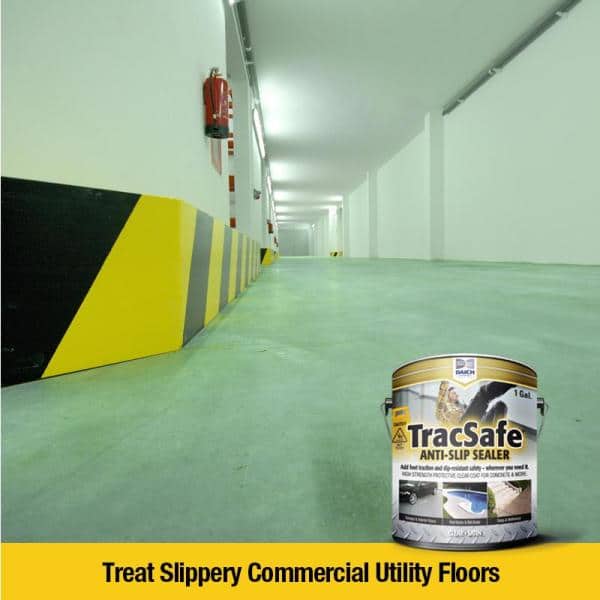 Ultra Grip Extra High Traction (Low Temp, Black) Non-Skid Paint for  Industrial Surfaces, Gallon, Two-Part Epoxy