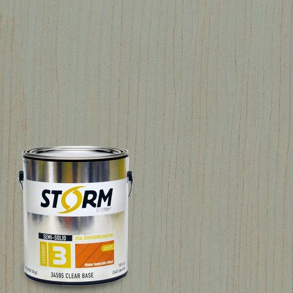 Storm System 1 gal. Reflections Exterior Semi-Solid Dual Dispersion Wood Finish