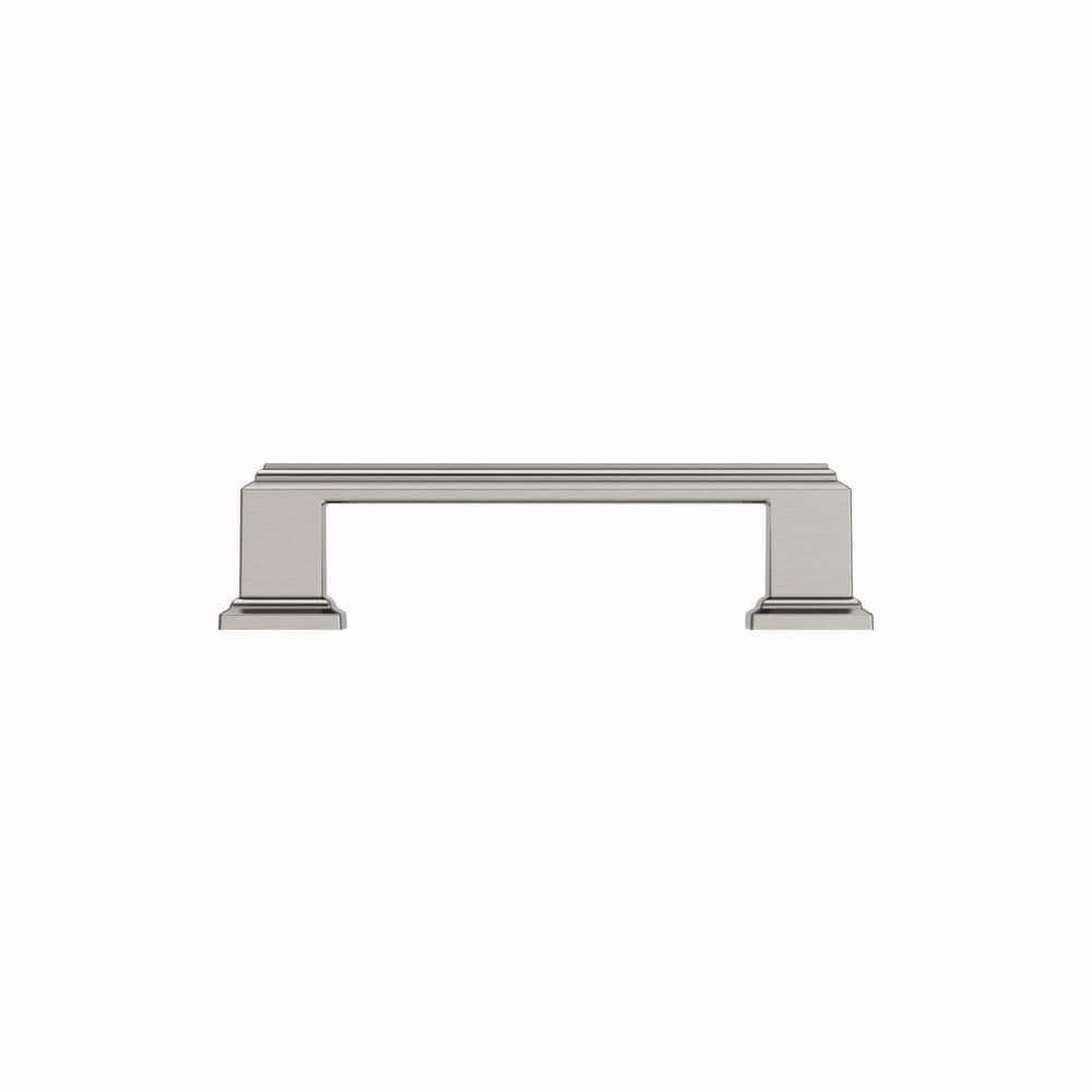10-Pack Carrington 3 in. (76 mm) Center-to-Center Classic Satin Nickel Arch Cabinet Drawer Pulls price history on PriceWatchPro
