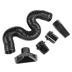 2.5 in. x 36 in. Flexible and Sculptable Dust Hose Kit with Couplers and Adapters