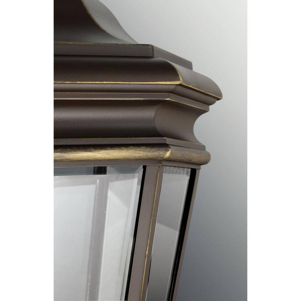 Crawford Bronze Direct Wired Lantern Sconce