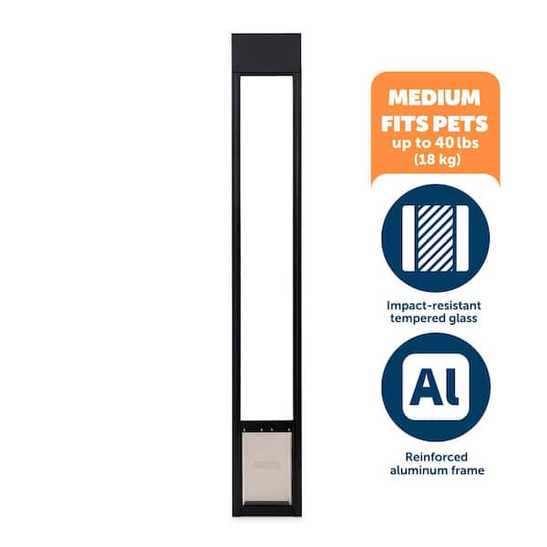 PetSafe 5-1/8 in. x 8-1/4 in. Small Extreme Weather Pet Door PPA00