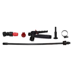 Black Shut-Off Valve, Wand, Elbow and Nozzle Assembly