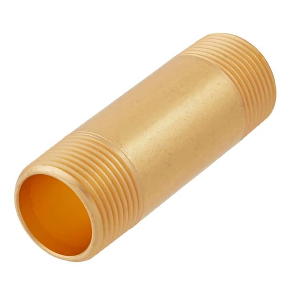 3/4 in. x 3 in. MIP Brass Nipple Fitting