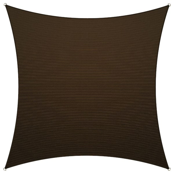AMGO 12 ft. x 12 ft. Brown Square Sail