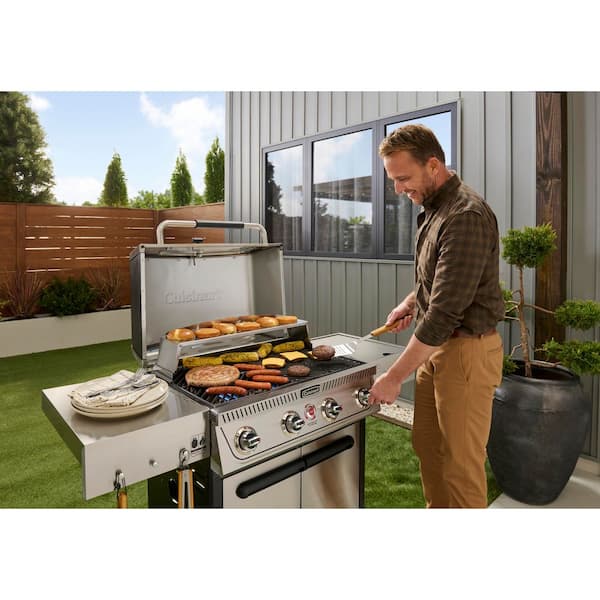 CUISINART OUTDOORS Propel+ Four Burner 3-in-1 Gas Grill (Grill