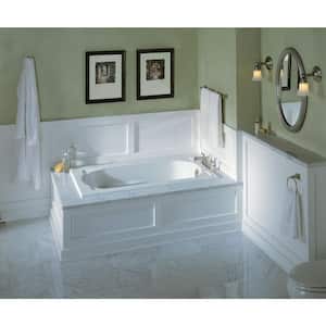 Devonshire 60 in. x 32 in. Acrylic Drop-In Whirlpool Bathtub with Reversible Drain in White