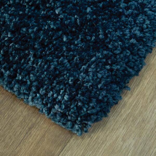 Kodiak Navy Blue Shag Accent Rug, 3x5, Sold by at Home