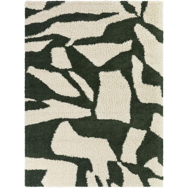Alonzo Green 8 ft. x 10 ft. Area Rug
