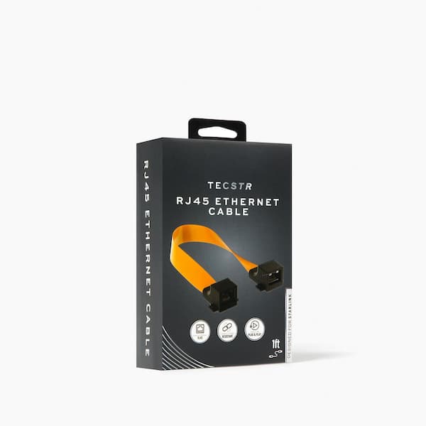 Starlink RJ45 Ethernet Flat Jumper Adapter