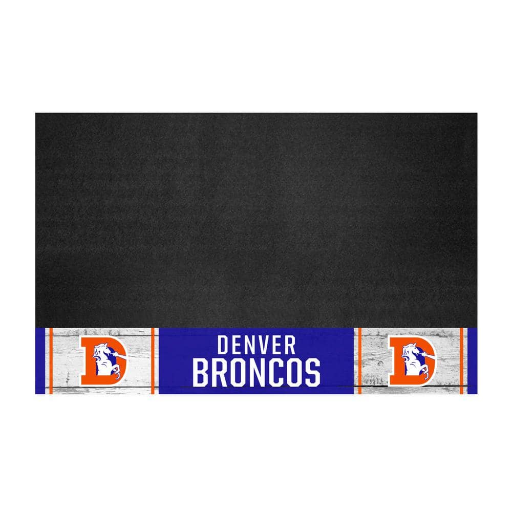 FANMATS 42 in. Detroit Lions Vintage Grill Mat 32599 - The Home Depot