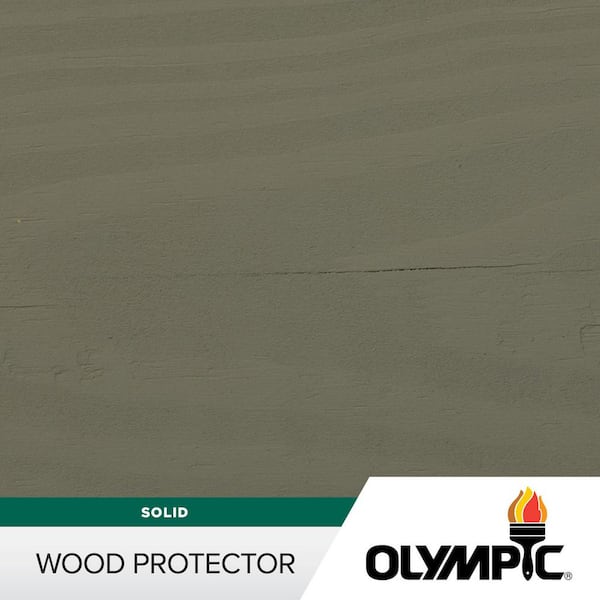 Wood Protector 1 gal. SC-1081 Stonehedge Exterior Solid Stain Plus Sealer in One